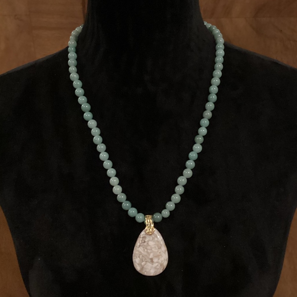 Adventurine & Agate Necklace